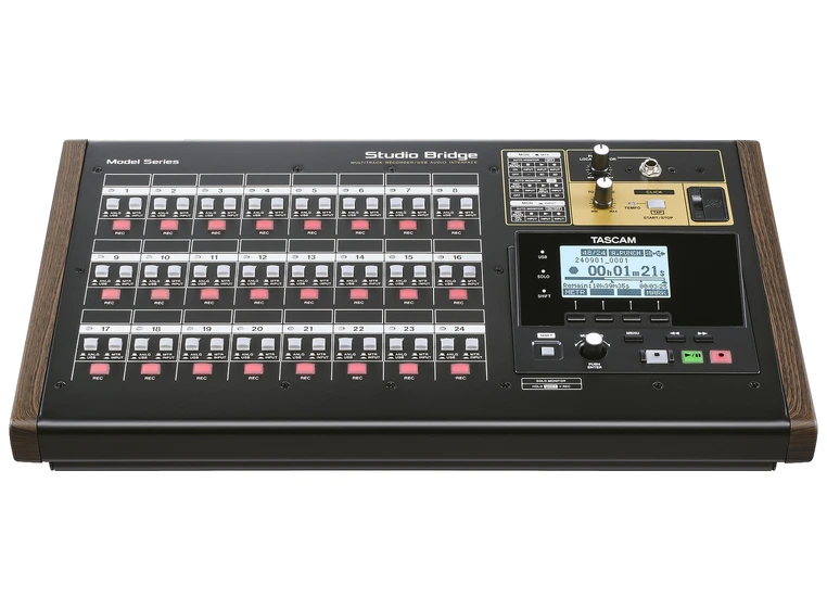 Tascam Studio Bridge Lydkort & opptaker 24 kanals DAW lydkort med lokal opptaker 