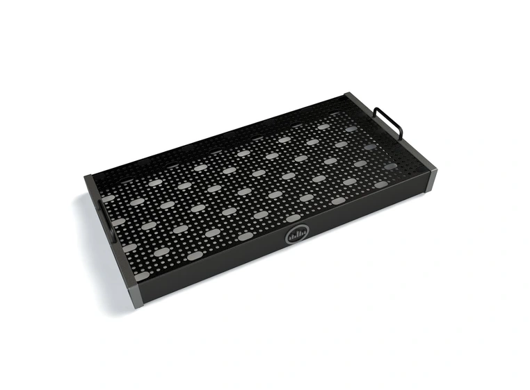 Temple Audio Design DUO Pedalbrett (32 x 61 cm) - Gun Metal 