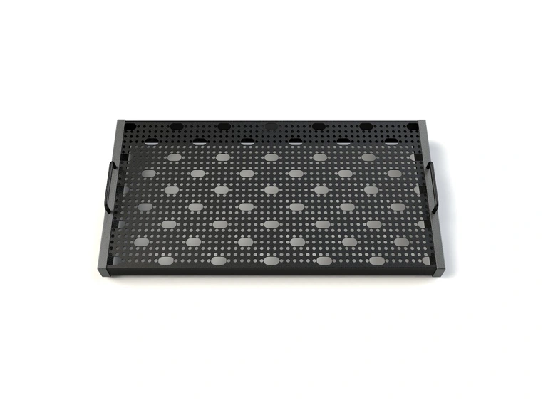 Temple Audio Design DUO Pedalbrett (32 x 61 cm) - Gun Metal 