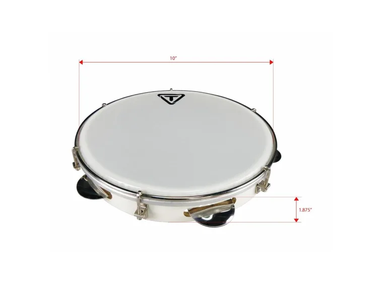 Tycoon 10" Wooden Pandeiro 