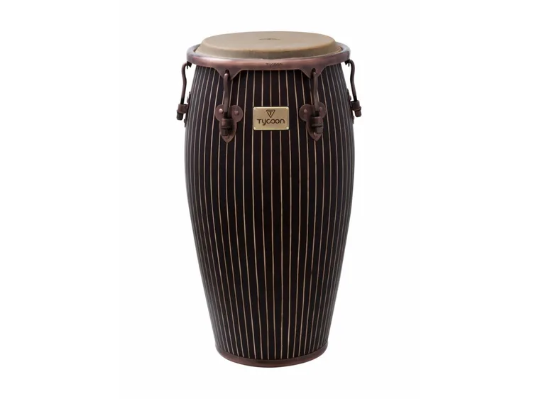 Tycoon Master Hand-Crafted Pinstripe Series Tumba (12.5") with Single Stand 