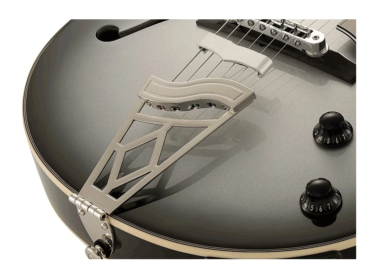 VOX Giulietta VGA-5TD Archtop El-gitar Faded Silver 