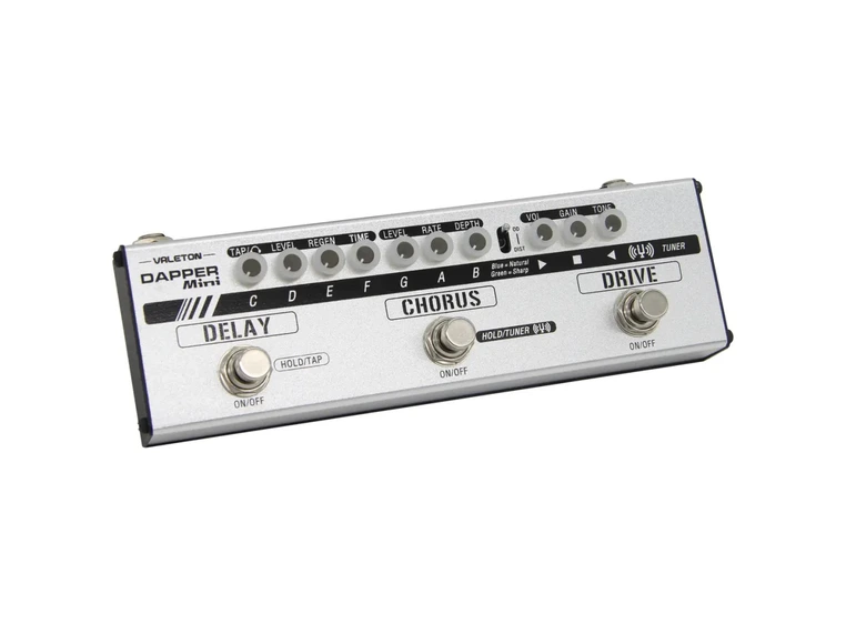 Valeton MES-1 Dapper Mini multieffekt for gitar 