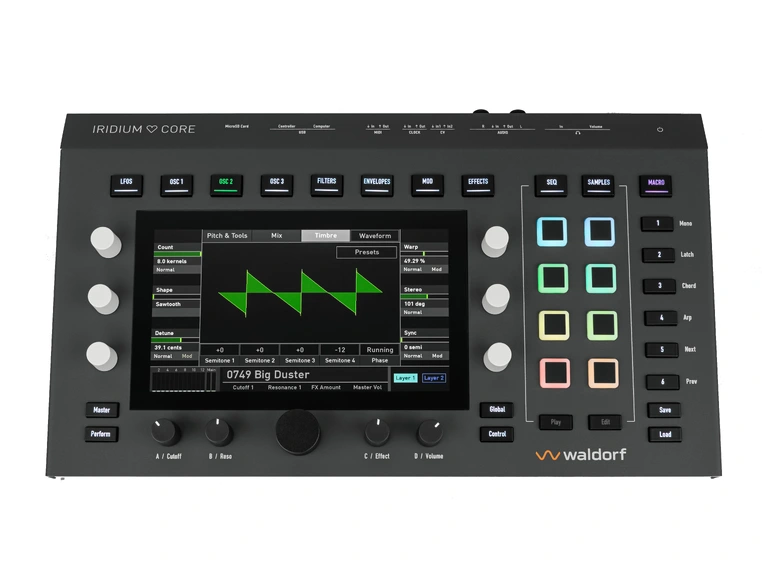 Waldorf Iridium core 