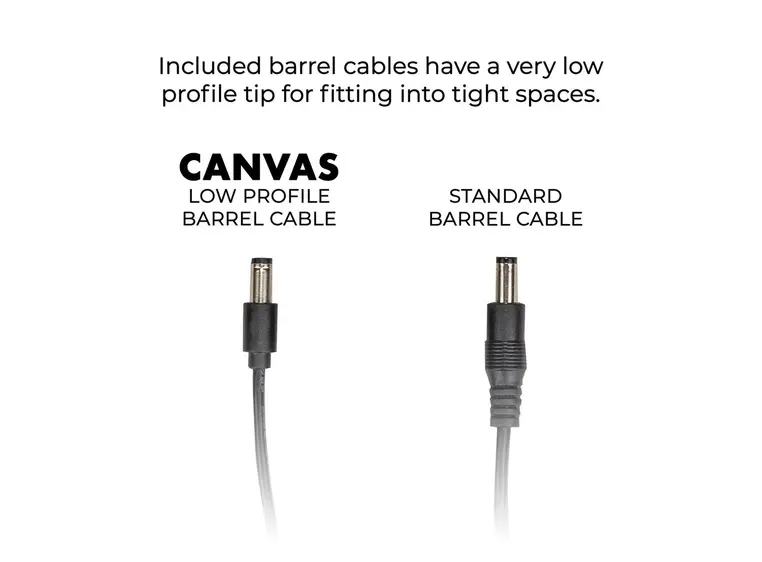 Walrus Audio Canvas Power 5 (EU) low profile,5 output pedalboard PSU 