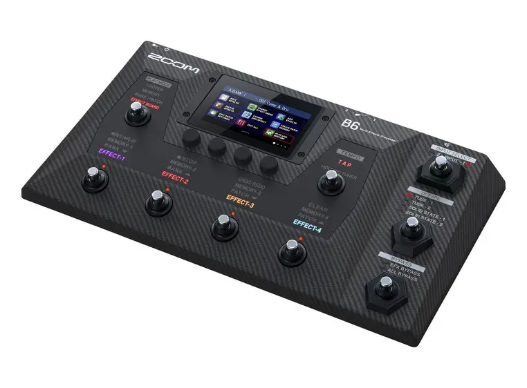 Zoom B6 Multieffekt for bass 
