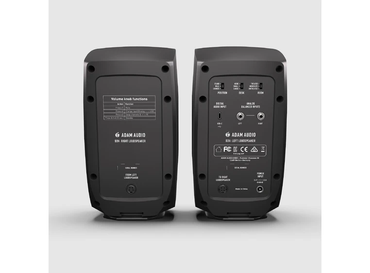 Adam Audio D3V Studiomonitorer 