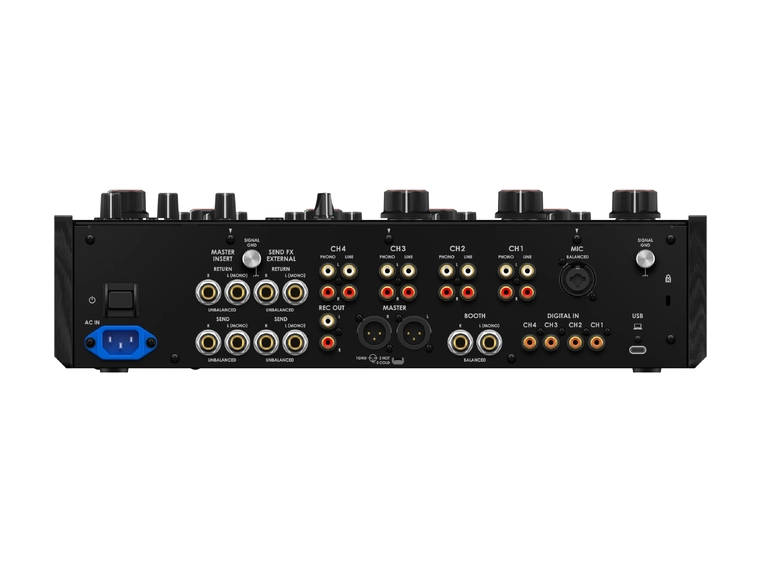 AlphaTheta euphonia Profesjonell 4-kanals rotarymikser 