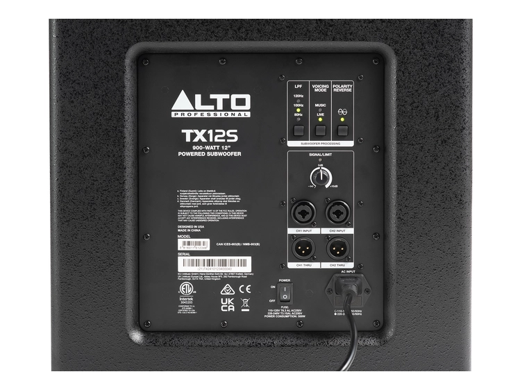 Alto TX12S Aktiv subwoofer 