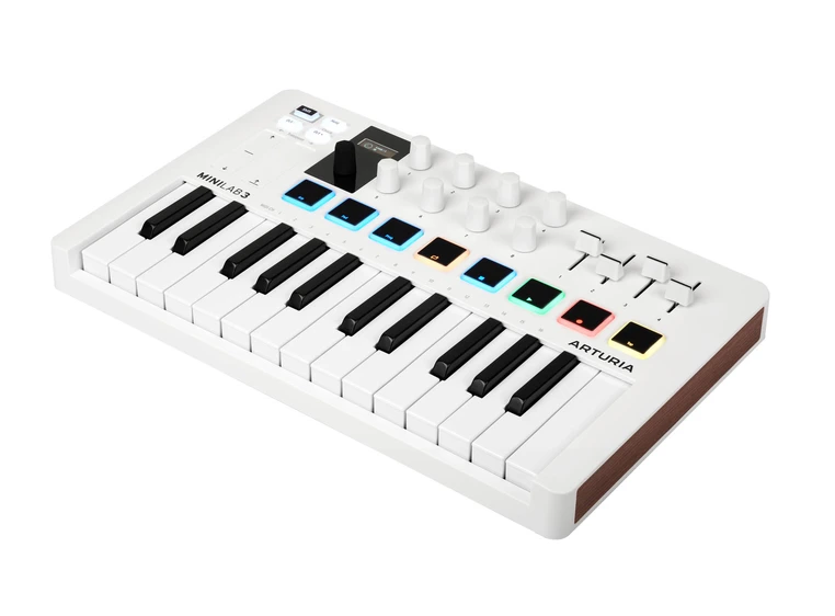 Arturia MiniLab 3 White * USB Controller keyboard *Kunderetur 