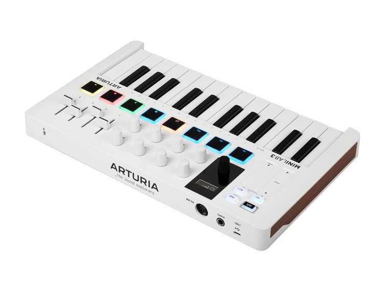 Arturia MiniLab 3 White * USB Controller keyboard *Kunderetur 