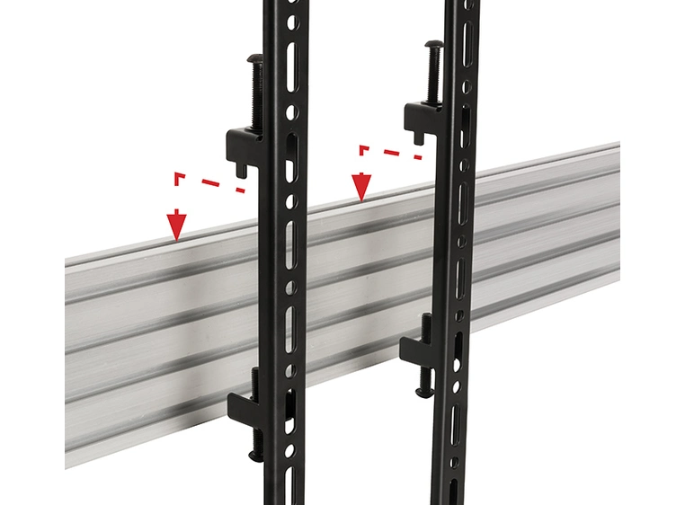 B-Tech BT8390-VESA400F/B System X Universal Interface Arms, Black 