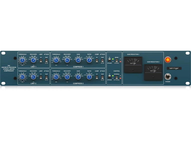 Behringer 369 2 channel compressor & limiter 