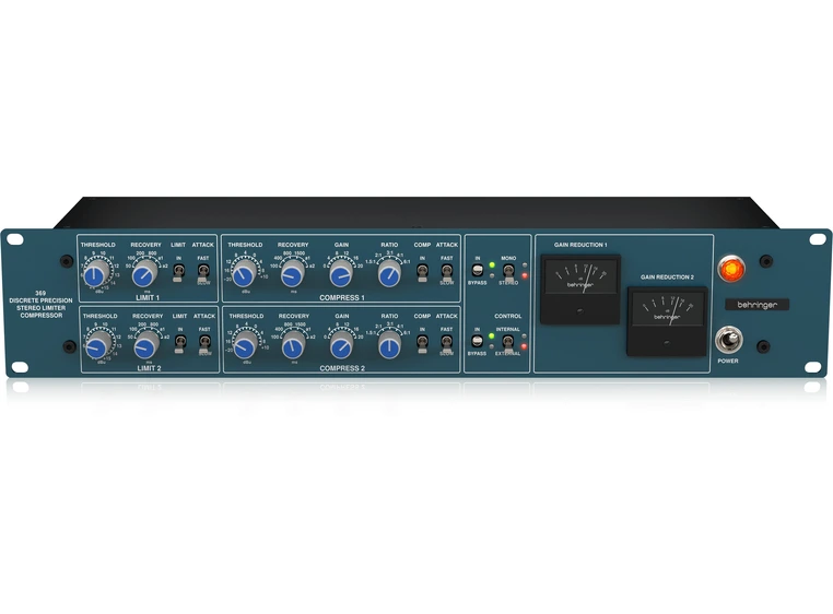 Behringer 369 2 channel compressor & limiter 