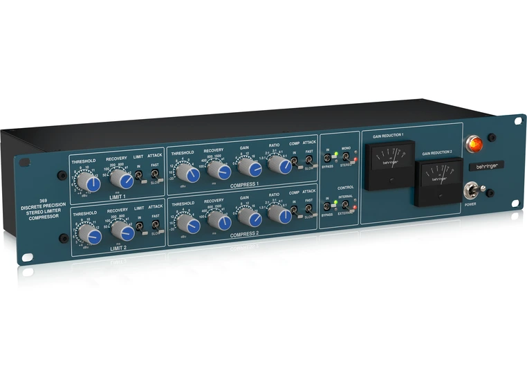 Behringer 369 2 channel compressor & limiter 