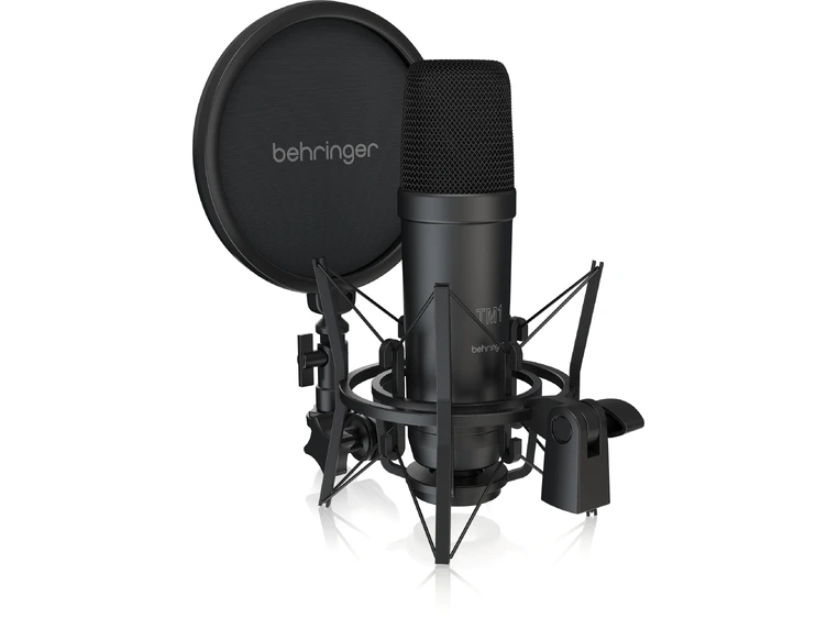 Behringer TM1 Dark Edition Stormembranmikrofon komplett 