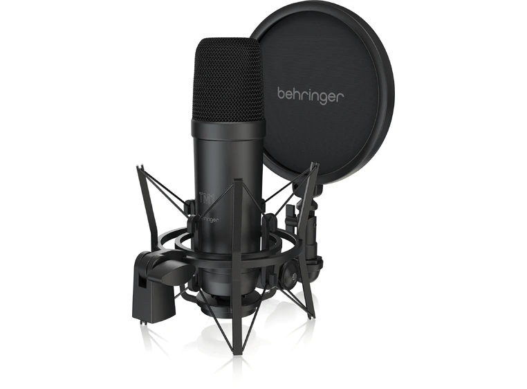 Behringer TM1 Dark Edition Stormembranmikrofon komplett 