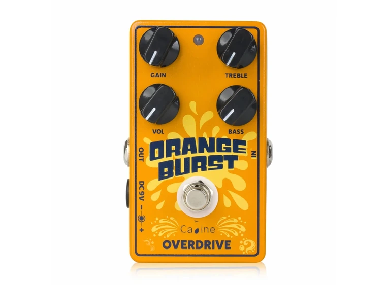 Caline Orange Burst Overdrive gitarpedal 