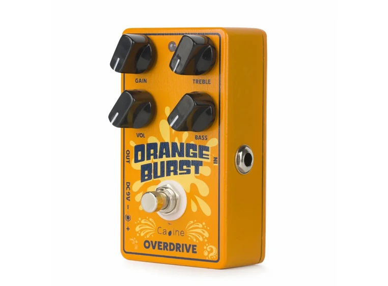 Caline Orange Burst Overdrive gitarpedal 