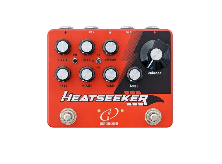 Crazy Tube Circuits Heatseeker Dual Channel Amp ina box/Preamp-Enhancer 