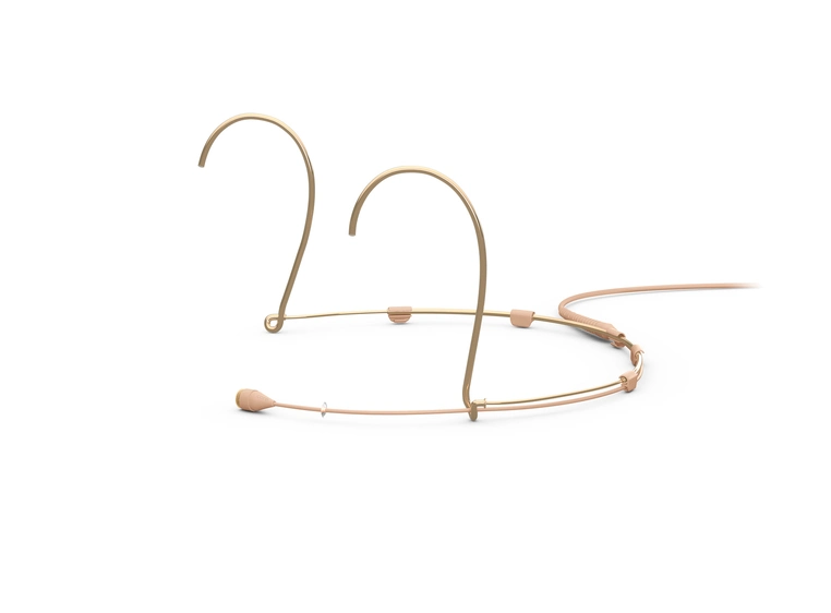 DPA 4066 CORE+ Omni Headset Mic Beige, Mini-Jack (4066-OP-A-F34-LH) 