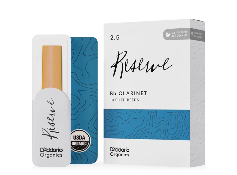 D'Addario Woodwinds ODCR1025 10-pakning Org. Reserve Bb-klarinett 2.5 