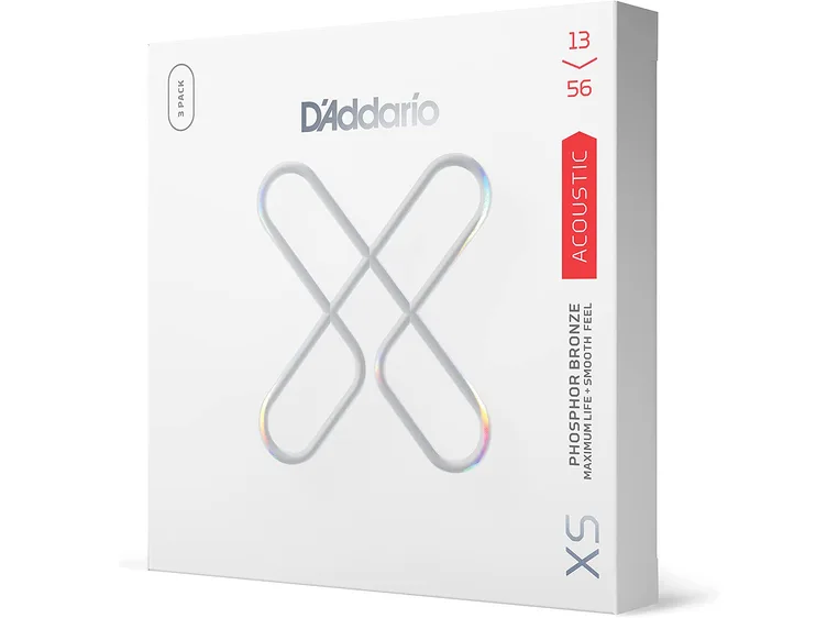 D'Addario XSAPB1356-3P XS Phos.Bronze (013-056) 3-pakning 