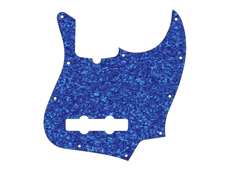 D'Andrea J-Bass Pickguard Blue Sparkle 