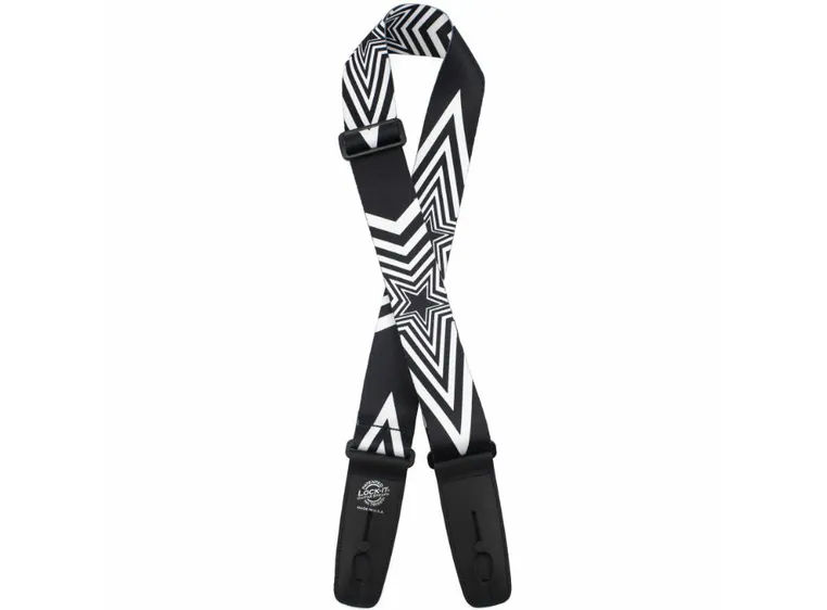 D'Andrea Lock-It Strap 2" Plush Poly Big Star 