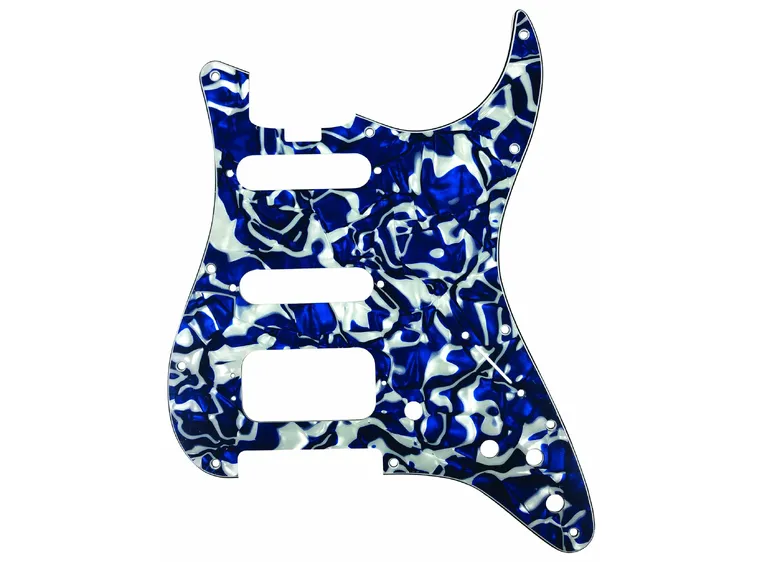 D'Andrea ST-Style HSS Pickguard Blue Swirl Pearl 