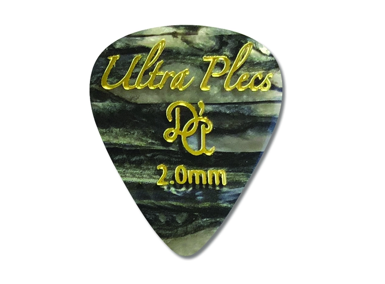 D'Andrea Ultra Plecs 351 - 2,00 Black Oyster Pick Pack 6 pcs 