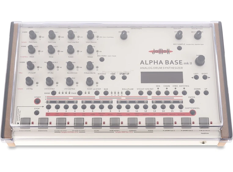 Decksaver Jomox Alphabase MK1/MK2/XBASE999/XBASE888 