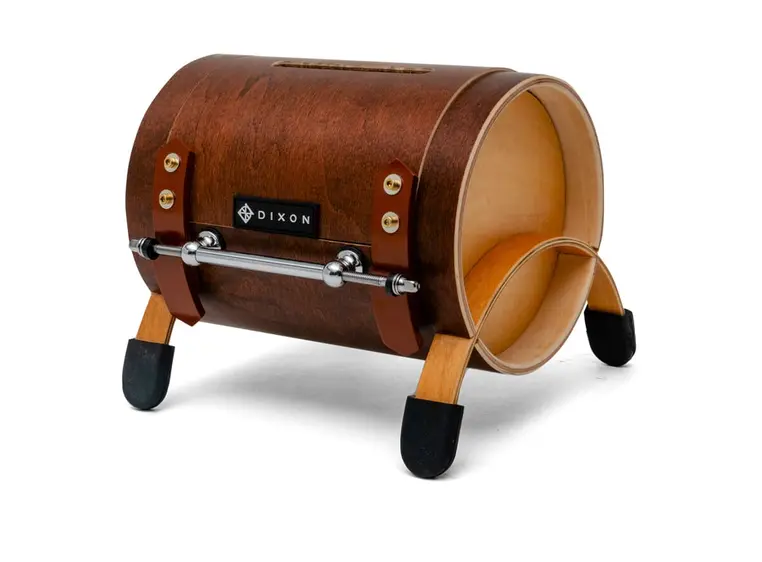 Dixon PCK-SDW1-CR Drummers Cask Satin Dark Walnut" 8''x6'' 