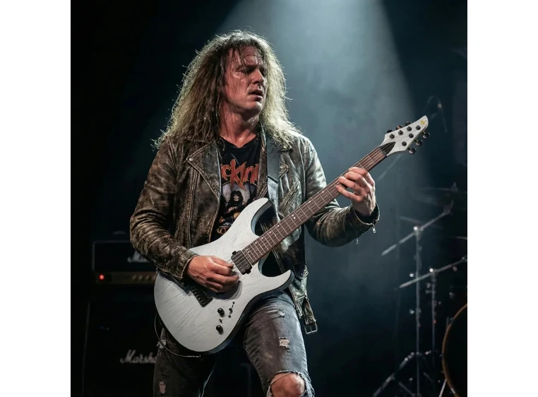 Donner DMT-200 el-gitar metallic silver 