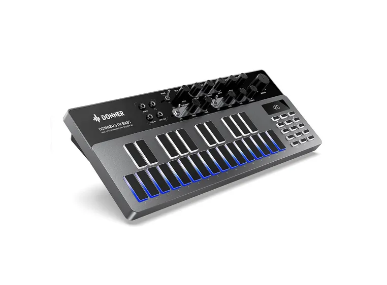 Donner Essential B1 analog bass-synthesizer og sekvenser 