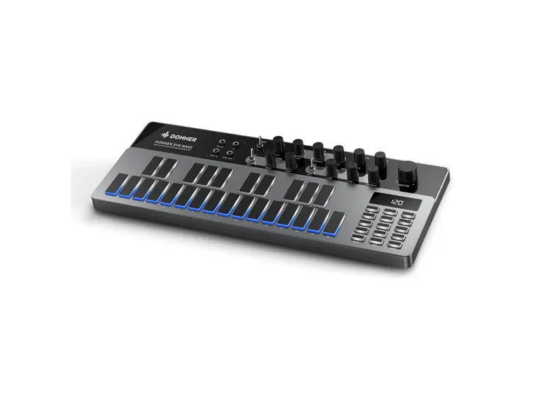 Donner Essential B1 analog bass-synthesizer og sekvenser 