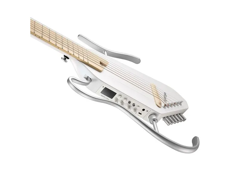 Donner HUSH-I PRO silent gitar white 
