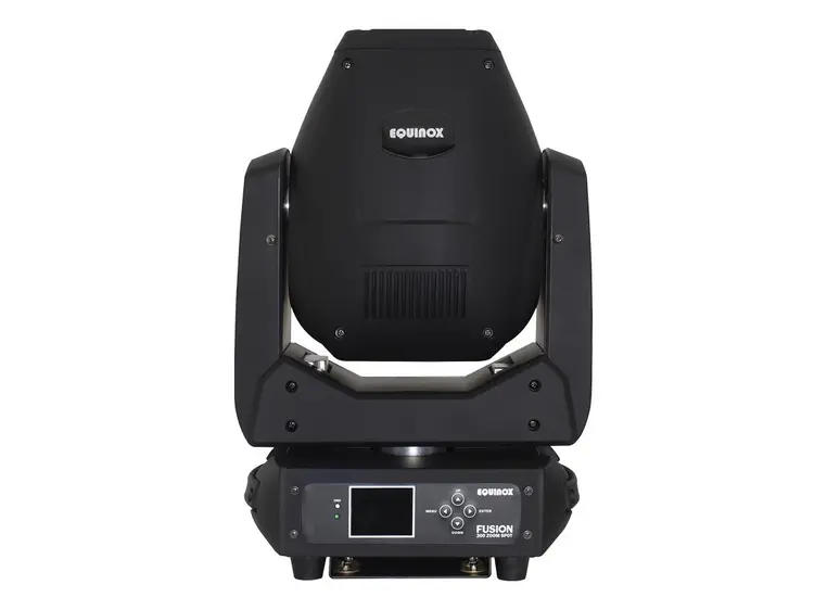 EQUINOX Fusion 200 Zoom spot 1 x 200W LED, 7500K, 11°-25°, Sort 