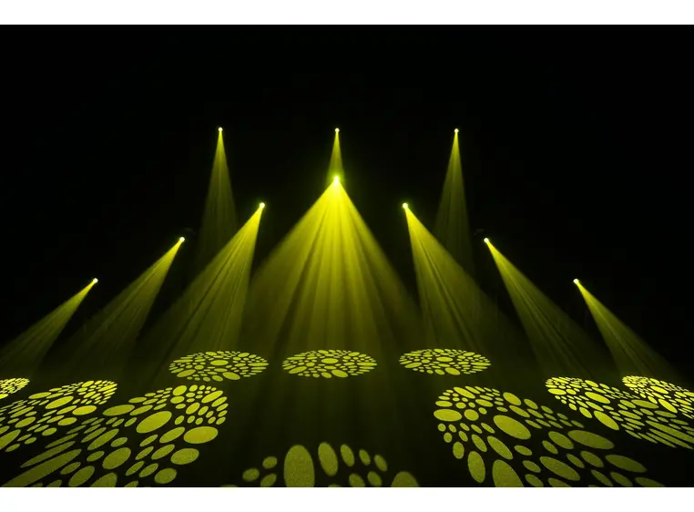 EQUINOX Fusion 200 Zoom spot 1 x 200W LED, 7500K, 11°-25°, Sort 