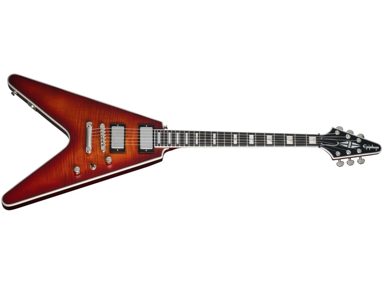 Epiphone Flying V Prophecy Aged Bengal Tiger Burst 