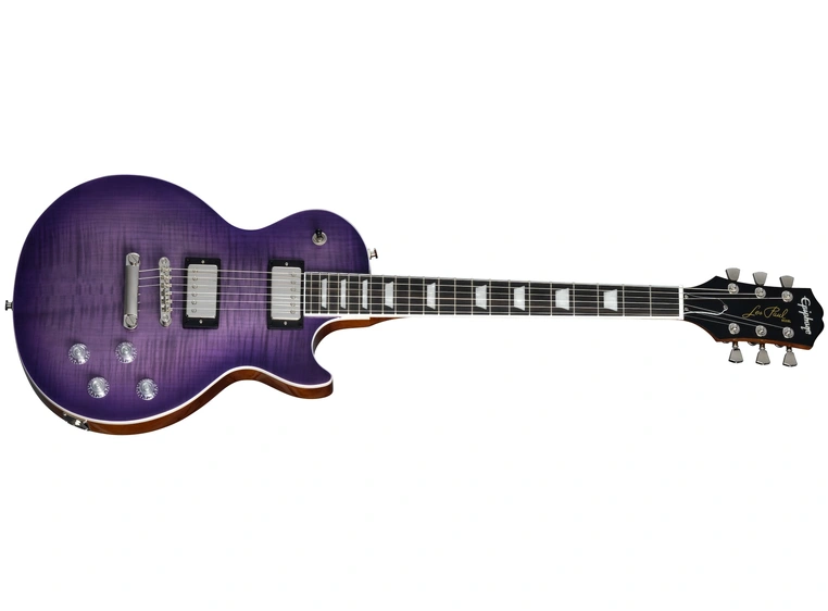 Epiphone Les Paul Modern Figured Purple Burst Inkl Premium Gig Bag 