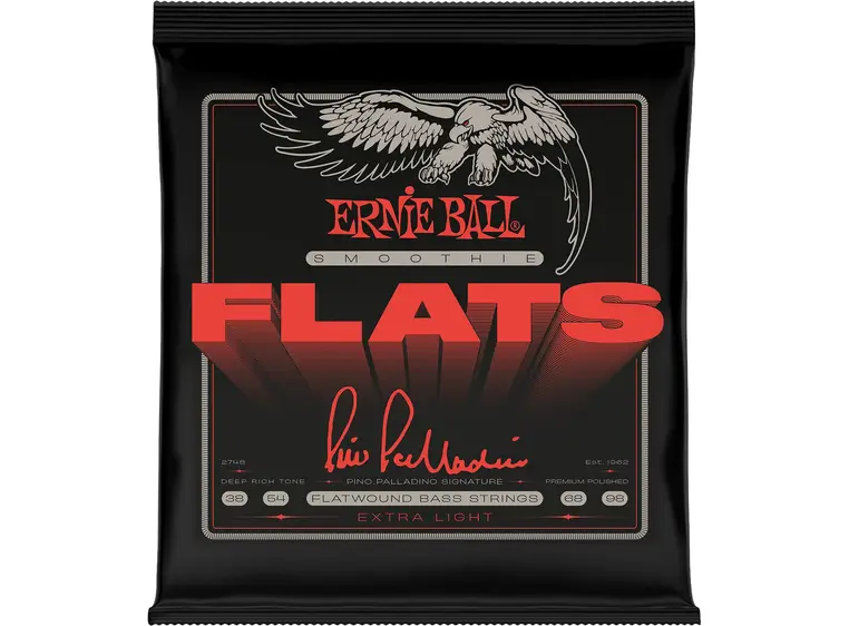 Ernie Ball EB-2748 Pino Palladino (038-098), Flatwound 