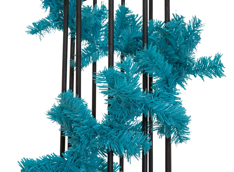 Europalms Spruce garland, turquoise 270cm 