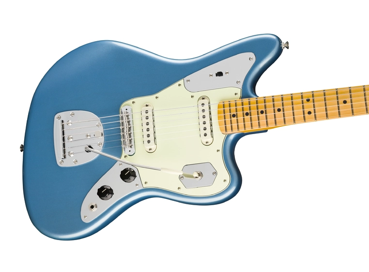 Fender Am Pro Classic Jaguar Faded Lake Placid Blue, MN 