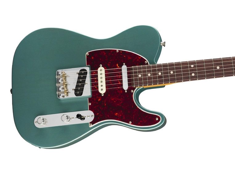 Fender Am Pro Classic Telecaster SSS Faded Sherwood Green Metallic, RW 