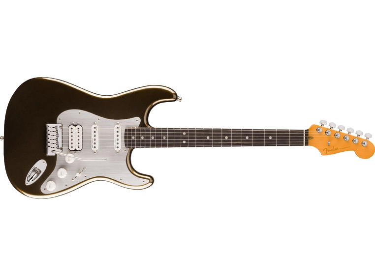 Fender American Ultra II Stratocaster HSS, EB, Texas Tea 