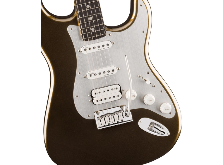 Fender American Ultra II Stratocaster HSS, EB, Texas Tea 