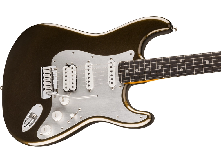 Fender American Ultra II Stratocaster HSS, EB, Texas Tea 