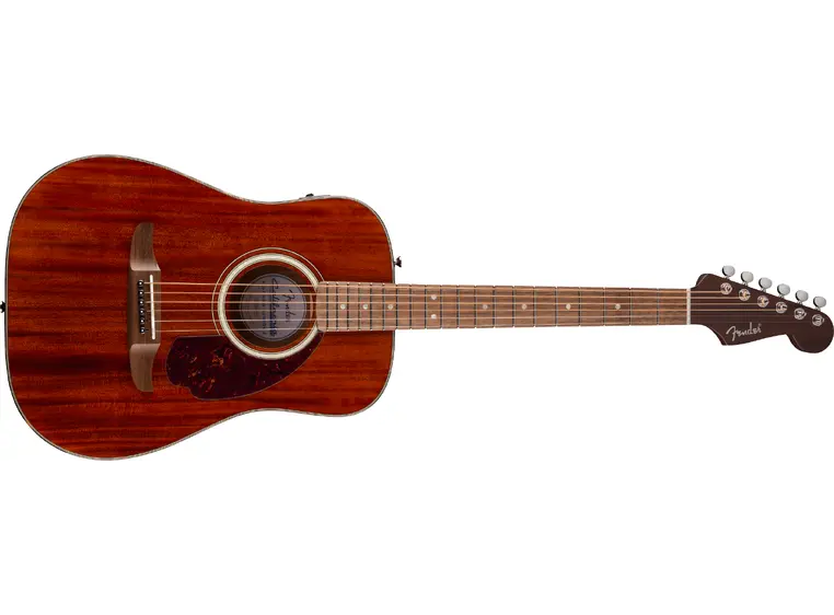 Fender California Deluxe Redondo Jr. E Mahogany, WN, Natural 