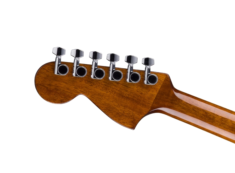 Fender California Standard Monterey E Sapele Top, Ivory Pickguard, Nat. Sapele 